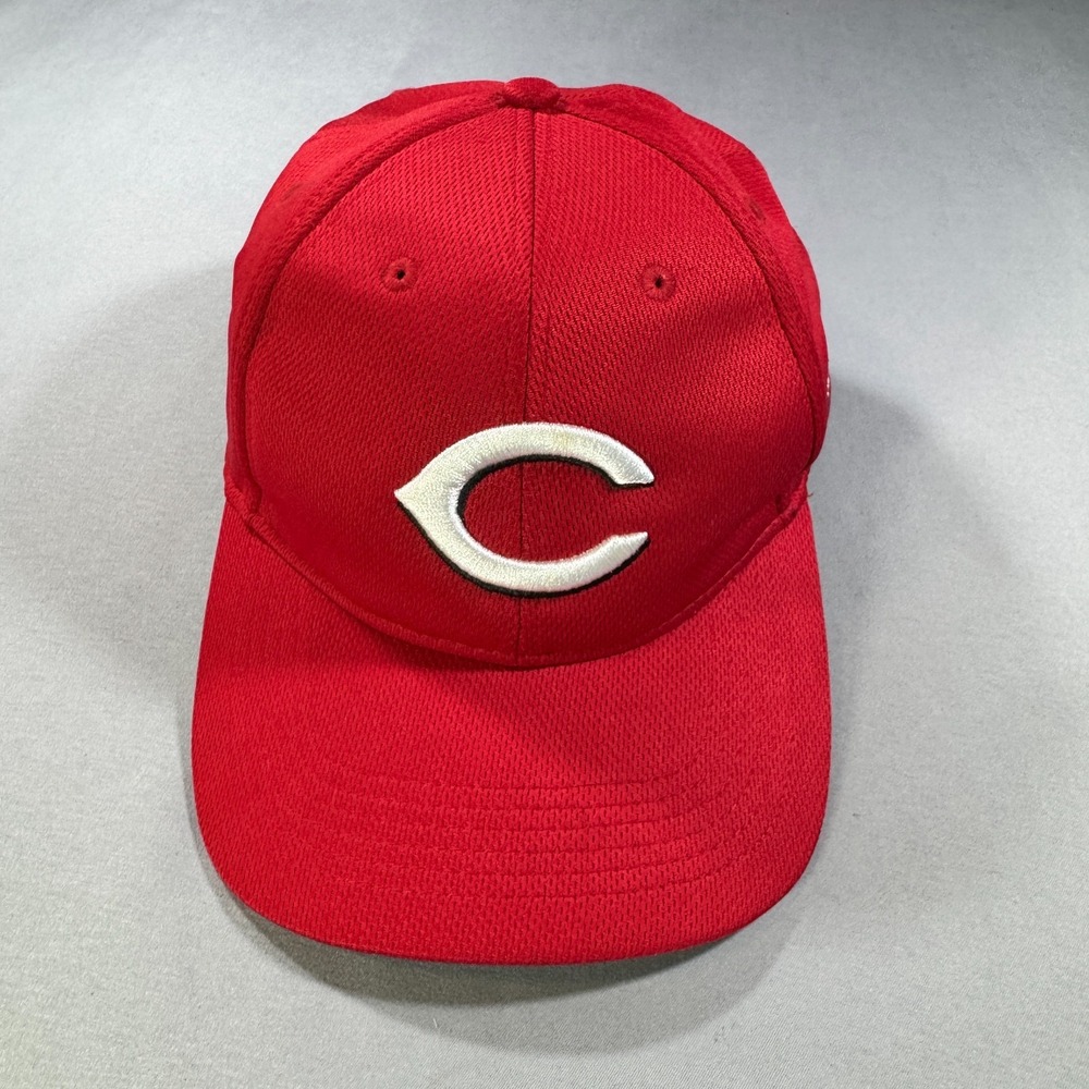 Cincinnati Reds Hat OC Sports Team MLB Baseball Cap Red Mesh Adjustable OSFM